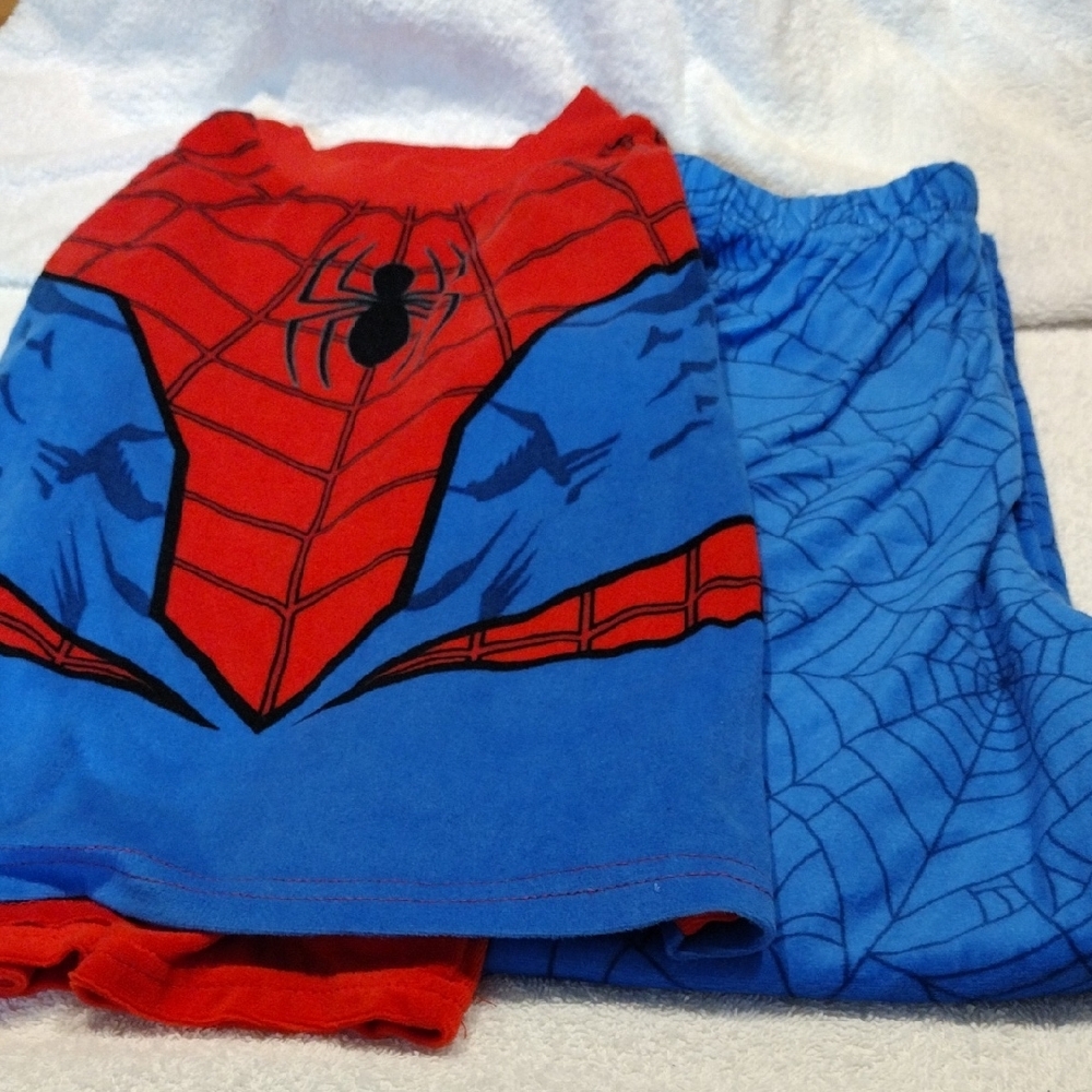 Marvel Spiderman Halloween Pajamas in Red and Blue - Picture 5 of 5